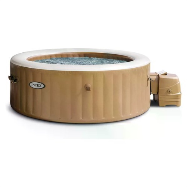Spa idromassaggio Intex 28426 BUBBLE MASSAGE Pure 120 getti Beige Saha