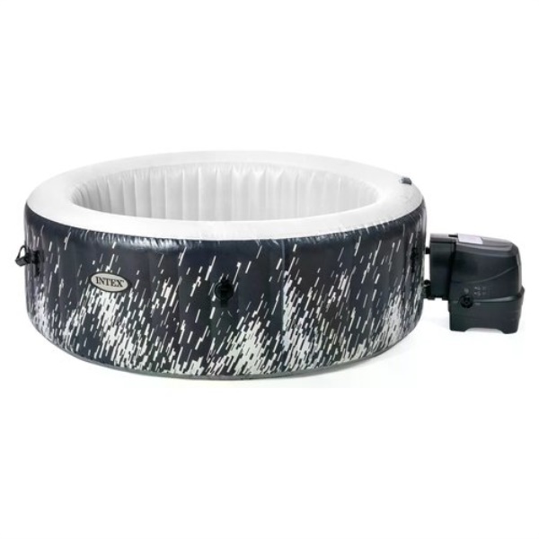 Spa idromassaggio Intex 28494 GLOW DELUXE Pure 140 getti Bianco e Blu