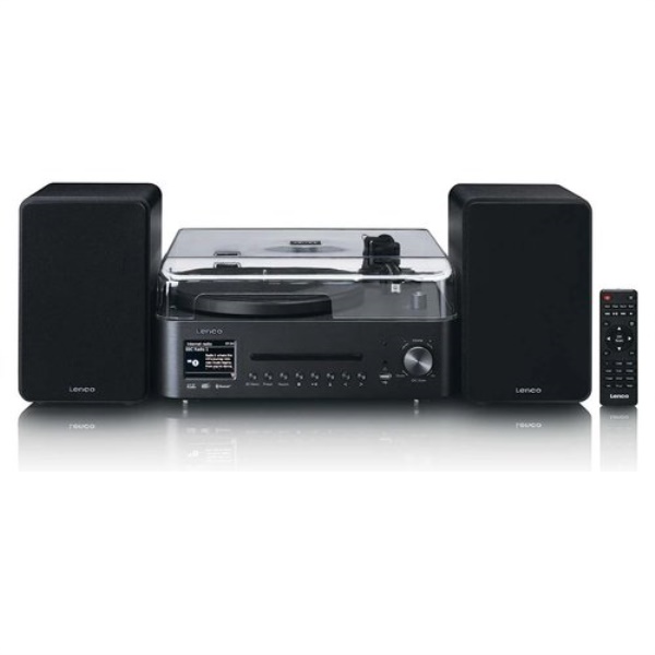 Compatto HI FI Lenco MC SERIES MC 760BK Bluetooth Black