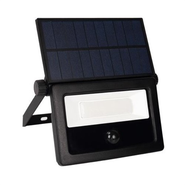 Proiettore con sensore presenza solare Briloner BT10030 SOLAR Nero