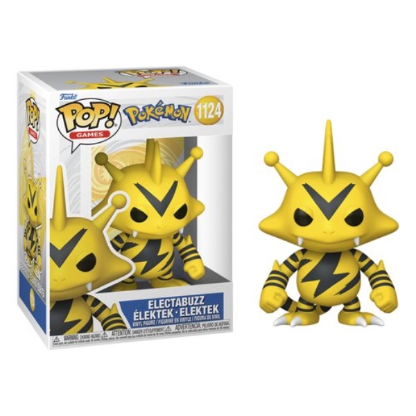 Personaggio collezione Funko 91659 POP GAMES Pokemon Electabuzz 1124