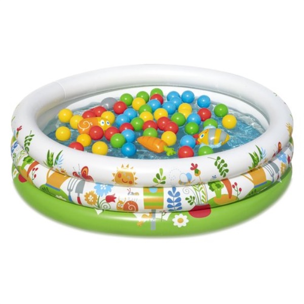 Piscina bimbo Bestway 52466 8 Spring lovers con 50 palline