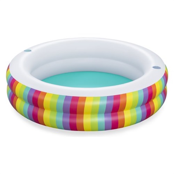 Piscina bimbo Bestway 54443 FAMILY Rainbow Dreams Multicolore
