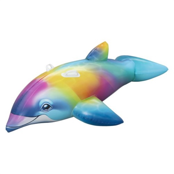 Gonfiabile Bestway 41541 Cavalcabile delfino arcobaleno Multicolore