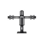 HAMLET - Supporto monitor TV scrivania Hamlet HM SPMSD200 Dual Desk Black