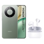 HONOR - Smartphone Honor 788979 MAGIC8 LITE Bundle Buds X7 Lite Tim Forest gre