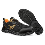 Albatros - Scarpe da lavoro Albatros 647230-45 LEVITATE ORANGE Nero e Arancio