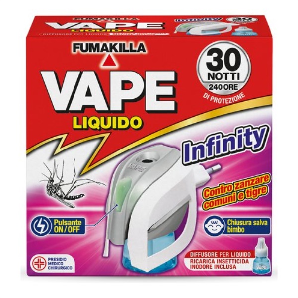 Elettroemanatore Vape GA2265500 INFINITY Set 30 notti