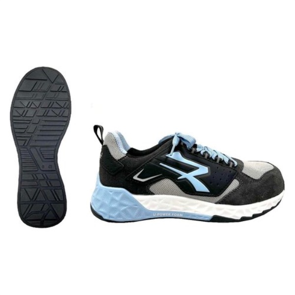 Scarpe da lavoro U Power RT20016-44 RED STRATOS Arya Grigio e Azzurro