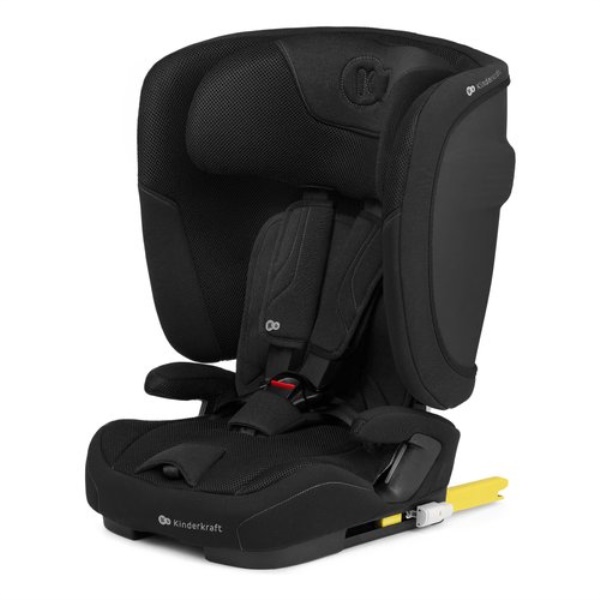 Seggiolino auto Kinderkraft KCFI2GO0BLK0000 FIX2GO schienale pieghevol