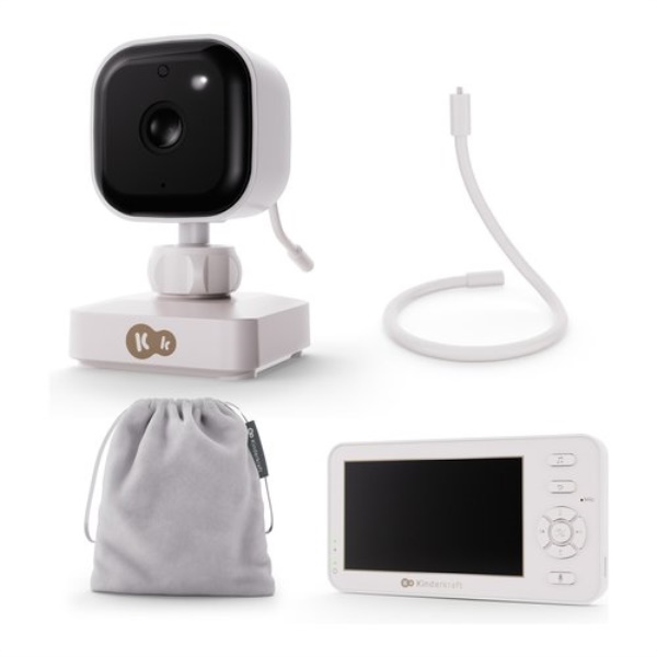 Baby controllo Kinderkraft KENITR00WHT0000 NITEEYE TRAVEL White