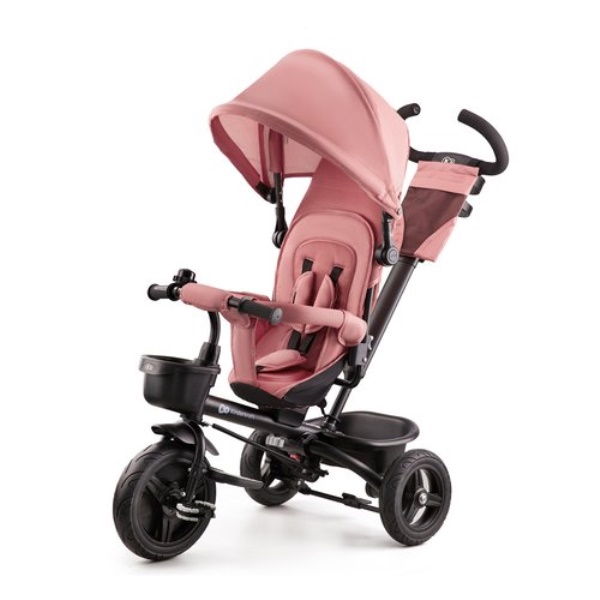 Triciclo Kinderkraft KRAVEO00PNK0000 AVEO Passeggino 3 in 1 Rose pink