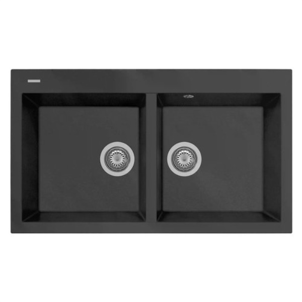 Lavello Telma AM862026 AMANDA Nero matt