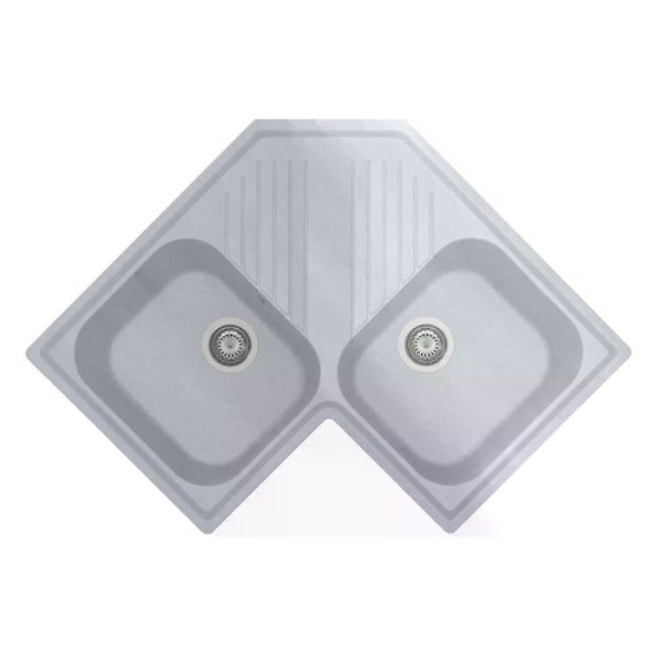 Lavello Telma FTA832071 FUTURA angolare Alluminio