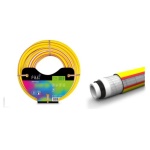 Fitt - Tubo irrigazione Fitt 770421661559037 FLORA 5 strati Giallo