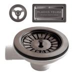 Telma - Piletta lavello Telma KITPVD1 1 via Canna di fucile