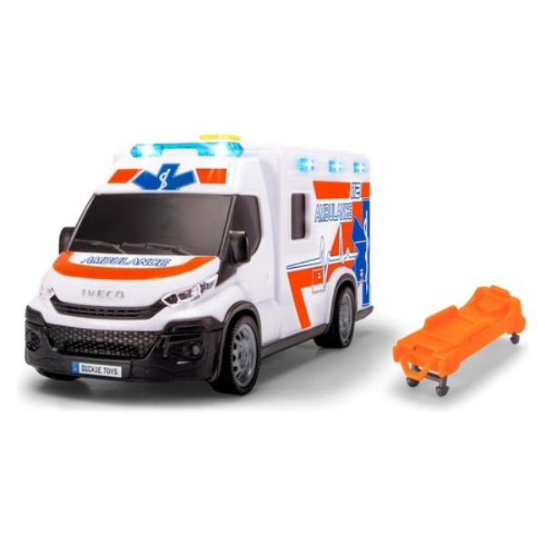 Mezzo soccorso Simba 2037813019038 DICKIE Ambulanza Iveco Daily
