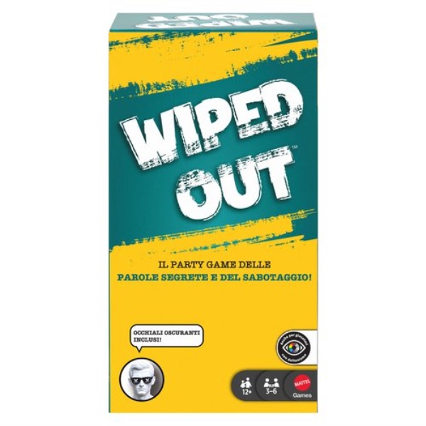Gioco Mattel JMY63 GAMES Wiped Out gioco