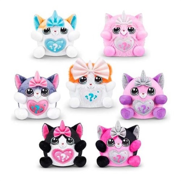 Peluche Zuru ZUR9279 RAINBOCORNS Gattino Kittycorn Surprise Assortito