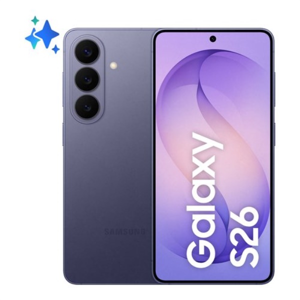 Smartphone Samsung SM S942BZVHEUE GALAXY AI S26 Cobalt violet