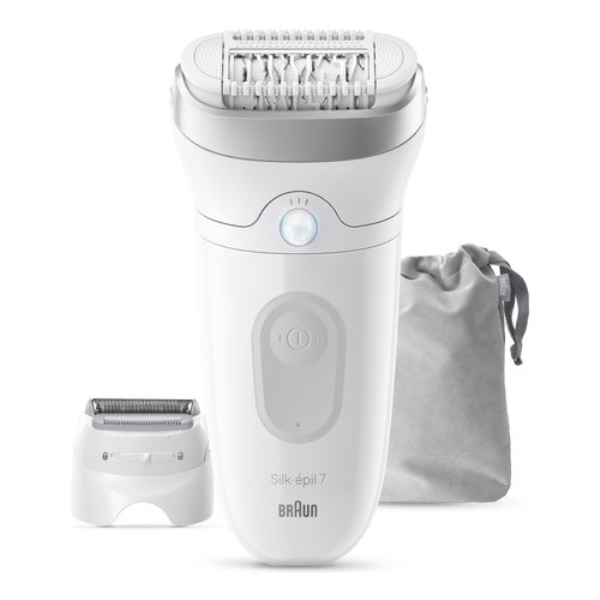 Epilatore Braun SILK EPIL 7 7 041 White e Silver