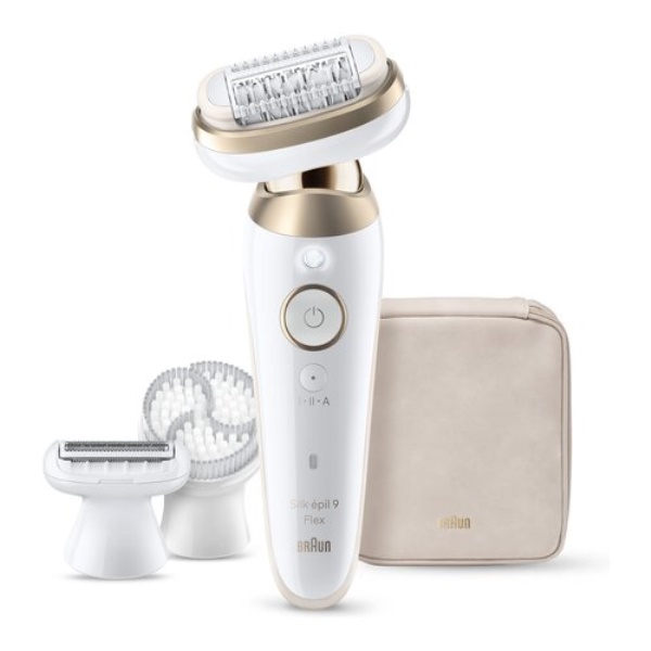Epilatore Braun SILK EPIL 9 Flex 9 060 3D White e Gold
