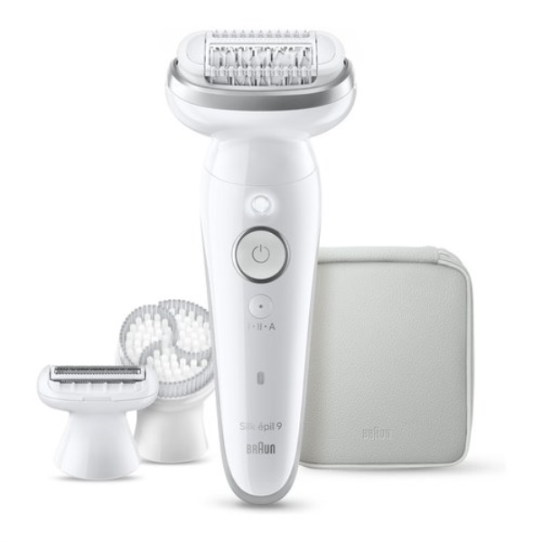 Epilatore Braun SILK EPIL 9 9 061 White e Silver