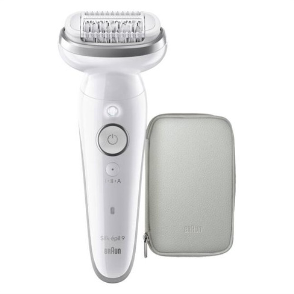 Epilatore Braun SES9 000 SILK EPIL 9 White e Silver