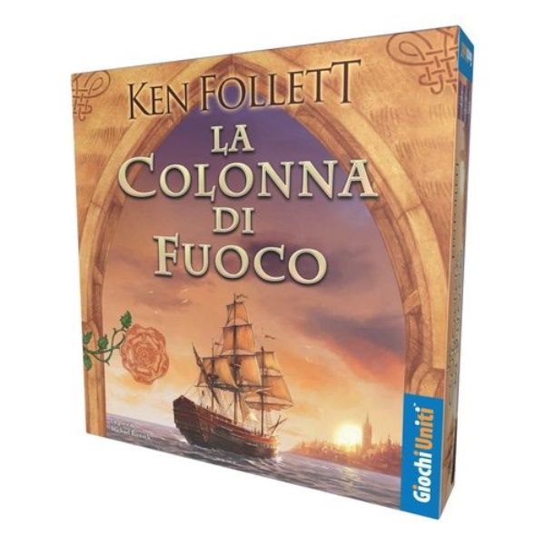 Gioco Giochi uniti GNT203540 Ken Follet La colonna di fuoco gioco