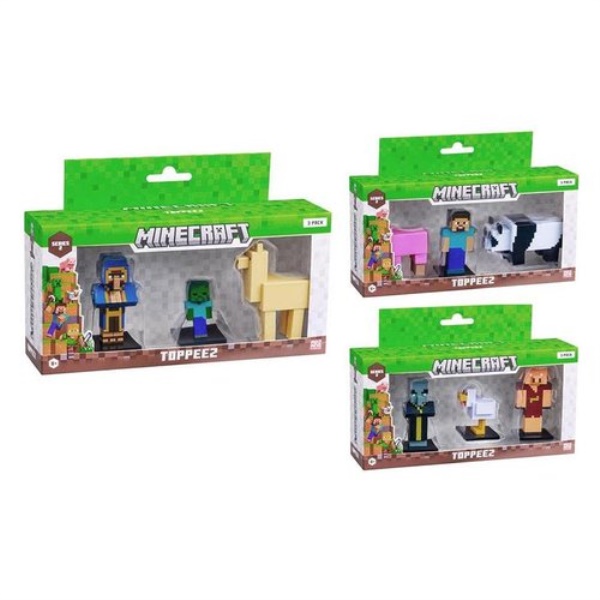 Set personaggi Diramix MCR175793 MINECRAFT Set personaggi collezione T