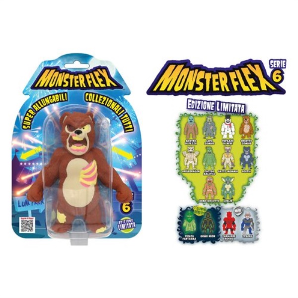 Personaggio Diramix DIRMF6 MONSTERFLEX Personaggi allungabili Assortit