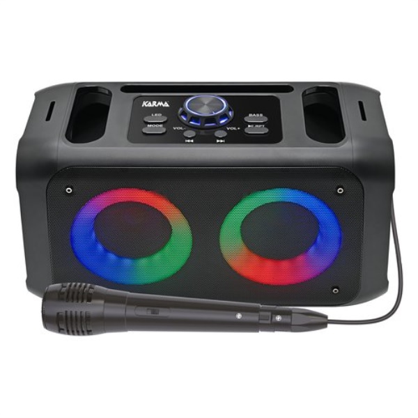 Set karaoke Karma 27620 WPARTY 2 Black