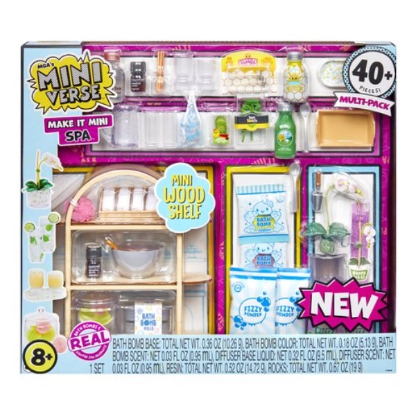 Playset Mga 427773INT MINIVERSE Make It Mini Spa Multipack 