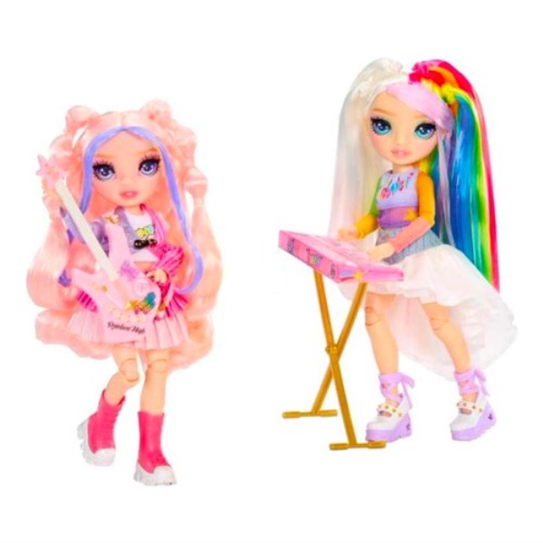 Bambola Mga 565208 RAINBOW HIGH Junior High Rockband Fashion Dolls Ass