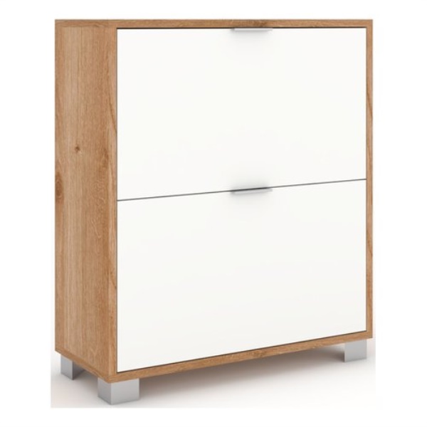 Scarpiera Sarmog A782RCBNI QUADRANTE 12 Paia Rovere cadiz e Bianco nev