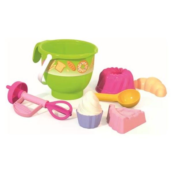 Set gioco sabbia Androni Giocattoli 1288 0000 CUP CAKE Set secchiello 