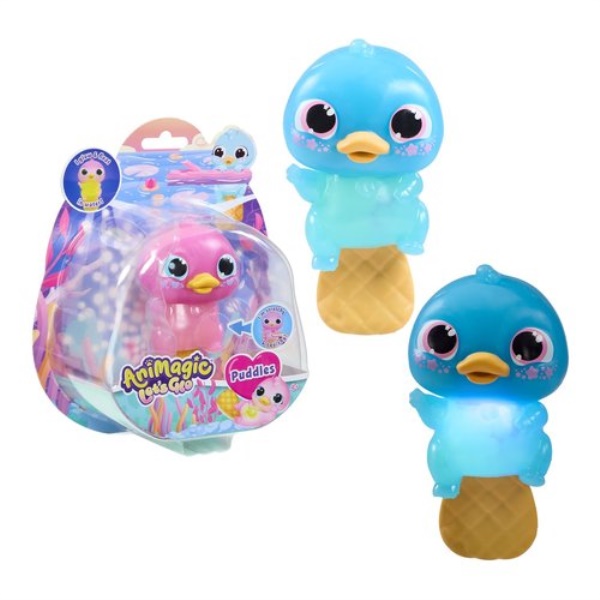 Personaggio Goliath 935204 006 ANIMAGIC Axolotl Let's Glo Puddles Orni