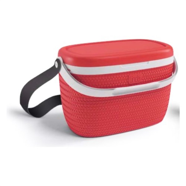 Frigo ghiacciaia Adriatic 9818 RC LINDABAG con tracolla Rosso