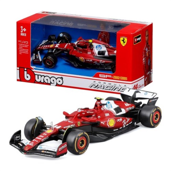 Automodello Bburago 18-16816H FERRARI F1 SF25 #44 Hamilton Formula Rac