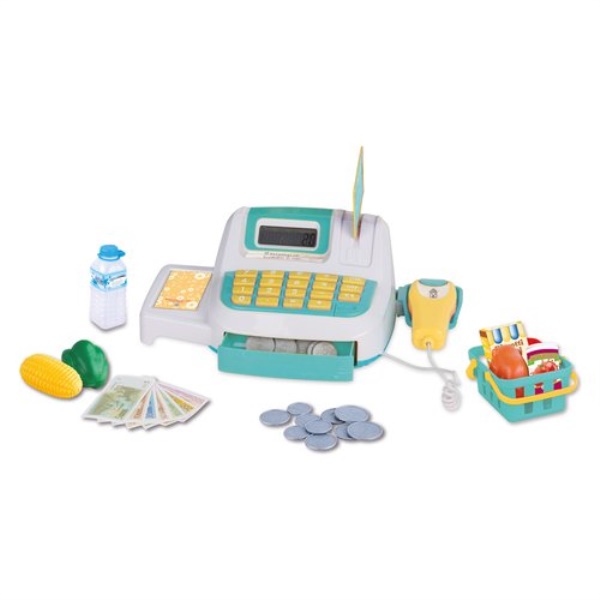 Cassa giocattolo Ods 44081 MAISONELLE Registratore cassa Compact con s