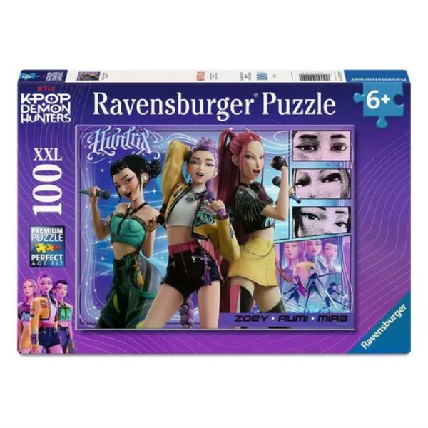 Puzzle Ravensburger 12002222 K-POP DEMON HUNTERS XXL