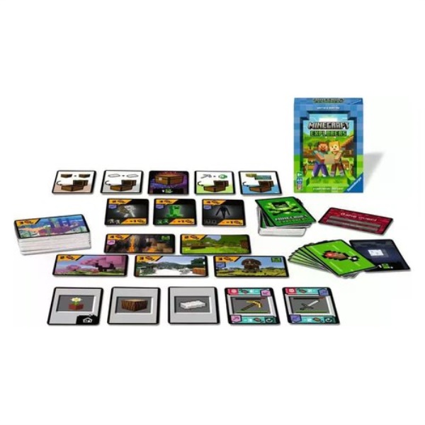 Gioco Ravensburger 21580 MINECRAFT Explorers gioco