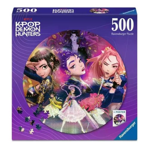 Puzzle Ravensburger 12002052 K-POP DEMON HUNTERS Circle