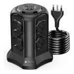 Techly - Presa filtrata Techly 620553 IUPS PCP TOWER02 Black