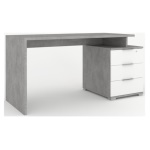 SARMOG - Scrivania Sarmog ADB625CEBNIDK DOUBLE Db625k Cemento e Bianco neve