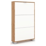 SARMOG - Scarpiera Sarmog A753RCBNI QUADRANTE 9 Paia Rovere cadiz e Bianco neve