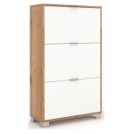 SARMOG - Scarpiera Sarmog A763RCBNI QUADRANTE 18 Paia Rovere cadiz e Bianco nev