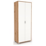 SARMOG - Armadio Sarmog A7CM54RCBNI017 QUADRANTE 7cm54017 Rovere cadiz e Bianco