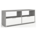 SARMOG - Base soggiorno Sarmog ADB801CEBNI DOUBLE Db801 Cemento e Bianco neve