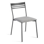 Italchair - Sedia Italchair 002 MAGESA NR AC 01 MAGGIE Nero e Biancospino grigio